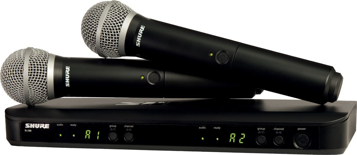 SHURE BLX288E/PG58 M17 вокальная радиосистема в Тамани