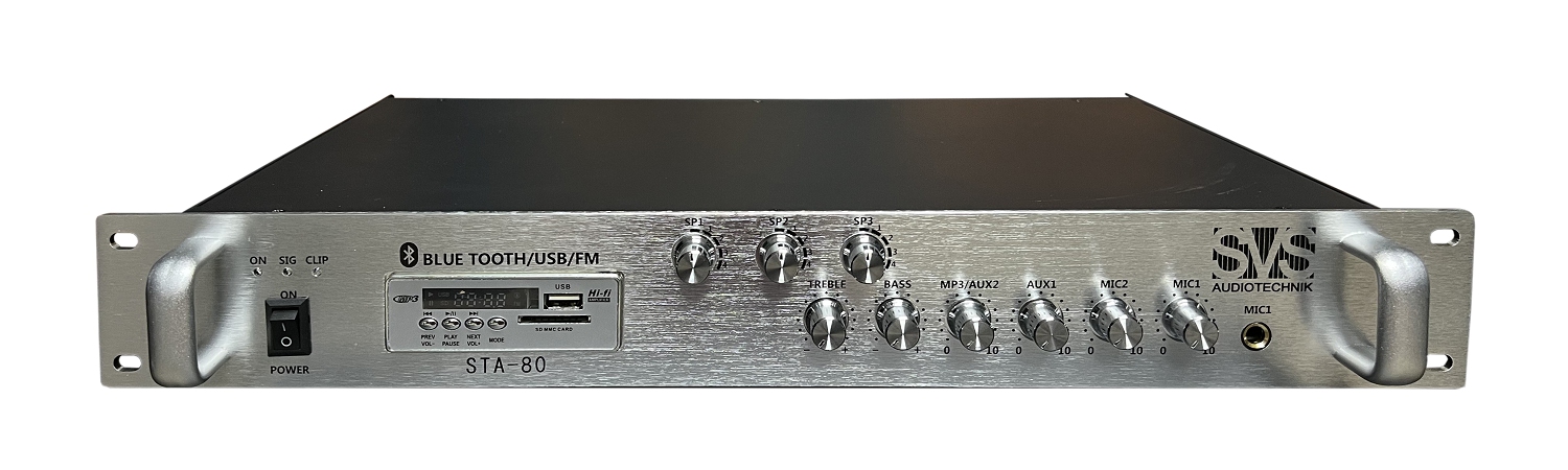 SVS Audiotechnik STA-80 Микшер-усилитель для систем Public Address в Тамани