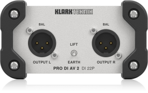 Klark Teknik DI 22P пассивный стерео директ-бокс в Тамани