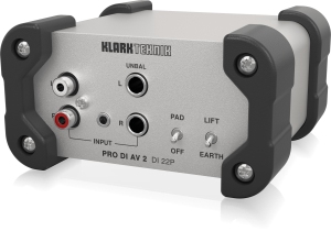 Klark Teknik DI 22P пассивный стерео директ-бокс в Тамани